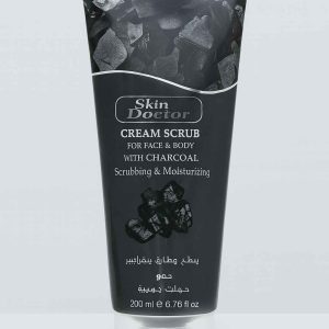 Skin Doctor Charcoal Cream Scrub – 200ml