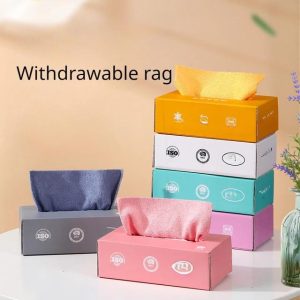 Microfiber Rags (Tissue Box Packaging)