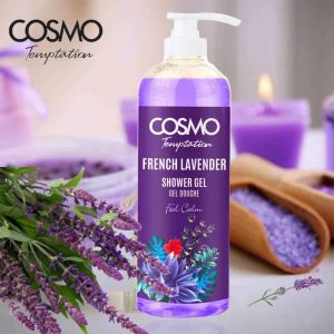 Cosmo Temptation Shower Gel – French Lavender 1000ml