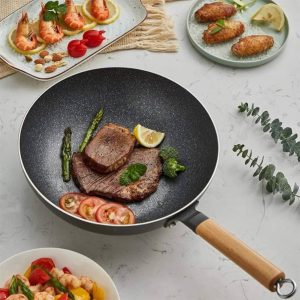 Marble Coating Frying Pan Non-Stick  – 19cm