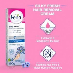 Veet Silky Fresh Hair Removal Cream - 100g