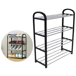 4-Tier Metal Shoe Rack Organizer
