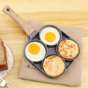 4-Cup Non-Stick Frying Pan – Multipurpose Breakfast Pan