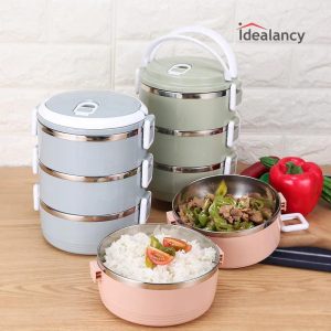 Multi-Layer Stainless Steel Lunch Box