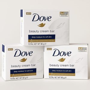 Dove Beauty Cream Bar – Set of 3 (90g Each)