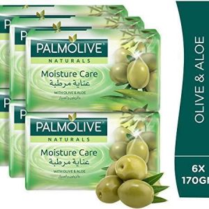Palmolive Naturals Moisture Care Soap – Pack of 6 (120g Each)