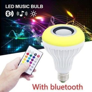 LED Music Bulb with Bluetooth & Remote
