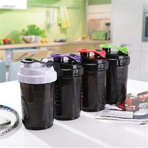Multi-Compartment Protein Shaker Bottle