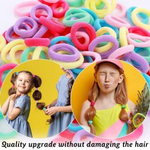 240 Pcs Colorful Elastic Mini Hair Ties