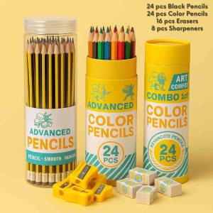 Advanced Stationery Combo Set (72 pcs)