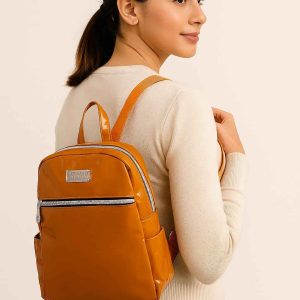 Glossy Mini Backpack (Mirador Style)