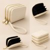 Women’s Triple Zipper Wallet with Wrist Strap White for 1 KD in Kuwait