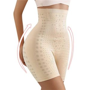 High-Waist Body Shaper Shorts with Tummy & Thigh Control