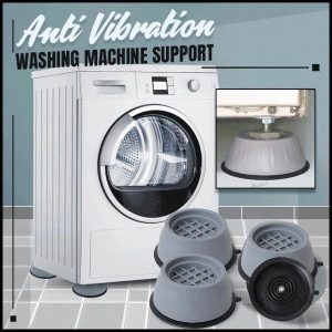 4 Pcs Anti-Vibration Shock Pads for Washing Machine & Appliances