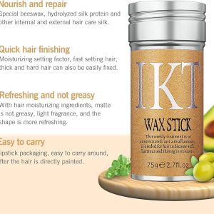 IKT Hair Wax Stick – Nourishing & Styling Wax (75g)