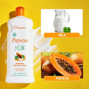 Papaya Milk Brightening Hand & Body Lotion - 600ml