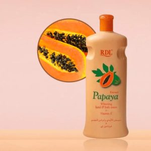 RDL Papaya Hand & Body Whitening Lotion – 600ml
