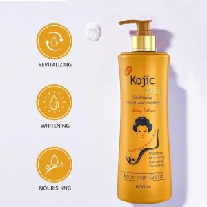 Kojic Gold Skin Whitening Body Lotion – 600ml
