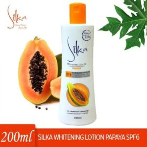 Silka Papaya Whitening Lotion SPF6 – 200ml