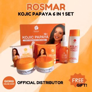 Rosmar Kojic Papaya 6 in 1 Set – For Pekas & Melasma
