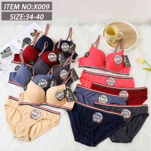 Women’s TDF Bra & Panty Set – 2 Sets