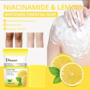 Disaar Niacinamide & Lemon Whitening Essential Soap – 100g