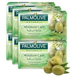 Palmolive Naturals Moisture Care Soap with Olive & Aloe – Pack of 6