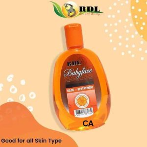 2 Pcs RDL Babyface Kojic + Glutathione Cleanser