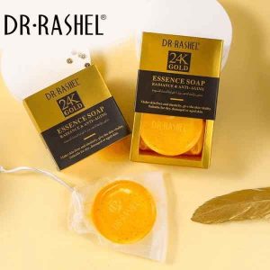 Dr. Rashel 24K Gold Essence Soap – Radiance & Anti-Aging