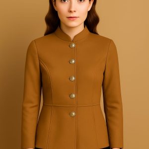 Elegant Buttoned Formal Blazer