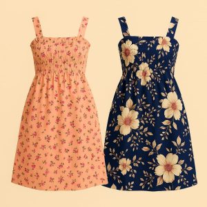 Assorted Sleeveless Floral Print Midi Dress