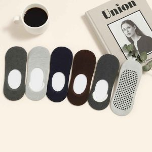 6 Pairs Premium Invisible Loafer Socks