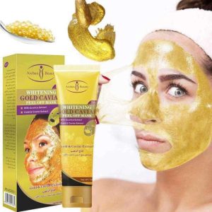 Affordable gold peel-off mask