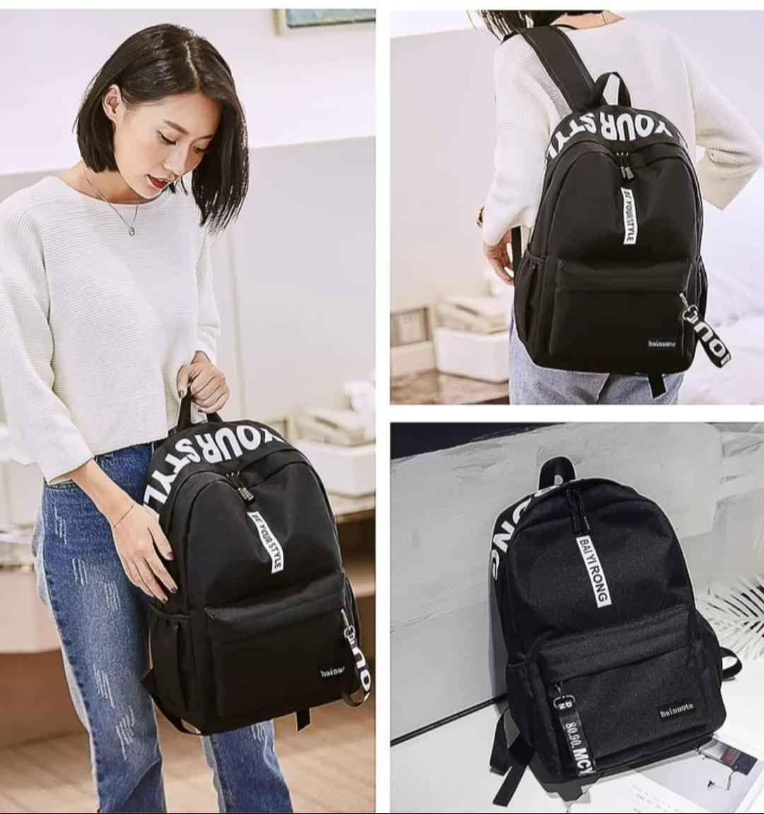 Modern Urban Streetwear Backpack – Long Xiang Edition price 1 KD in Kuwait