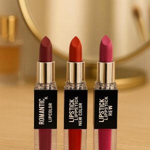 3 Pieces Soft Velvet Lipstick