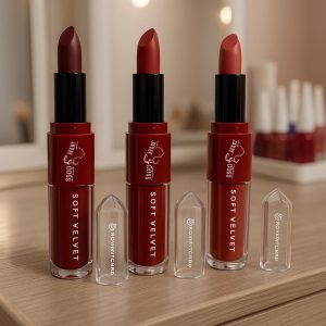 3 Pieces IM MY BOSS Soft Velvet Lipstick Collection