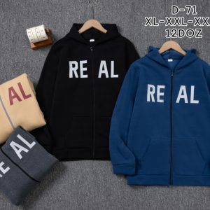 Real Classic Zip-Up Hoodie Collection