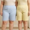 Shop Women's Pastel Cotton Shorts Set For 1KD in Kuwait