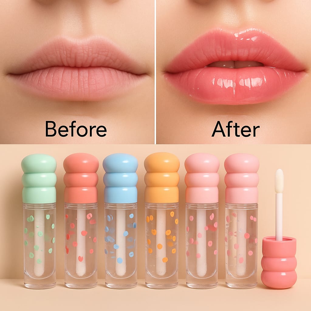 Shop 6 Pieces Macaron Lip Oil For 1KD in Kuwait