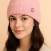 Purchase Gold Emblem Knit Beanie For 1KD in Kuwait