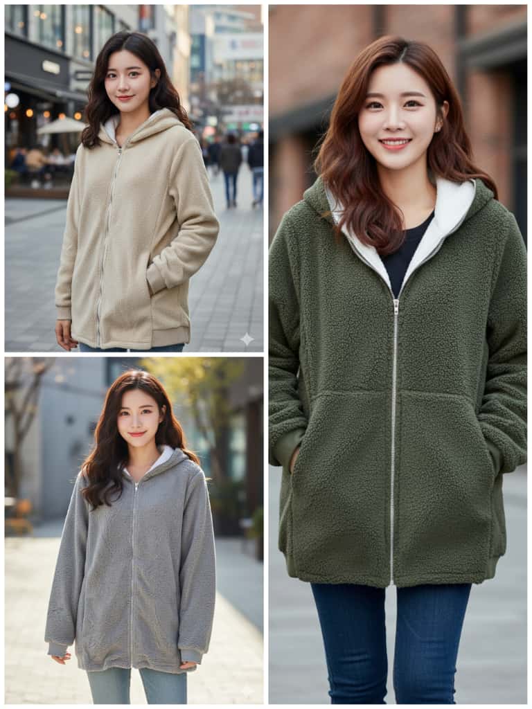 Buy Ultra-Soft Winter Fleece Zip Hoodie For 1KD in Kuwait