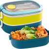 Premium Double-Layer Bento Lunch Box Order Double-Layer Lunch Box Online For 1KD in Kuwait