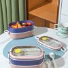 Premium Double-Layer Bento Lunch Box Get Double-Layer Bento Box Now For 1KD in Kuwait