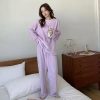Ultra Soft Plush Winter Pajama Set Buy Lavender Ultra Soft Pajama Set For 1KD in Kuwait