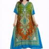 Printed Kaftan Dress – 2 Pieces Set Order 2 Pieces Printed Kaftan Online For 1KD in Kuwait