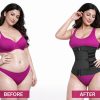Women’s Double Belt Sauna Waist Trainer Corset – Zipper & Velcro Slimming Shapewear Shop Women's Slimming Waist Trainer Belt For 1KD in Kuwait