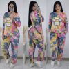 Shop Tie-Dye Bear Lounge Outfit For 1KD in Kuwait