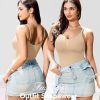 Women’s Seamless Full-Body Shapewear Bodysuit – Built-In Bra, Adjustable Straps Order Full-Body Shapewear with Built-In Bra For 1KD in Kuwait
