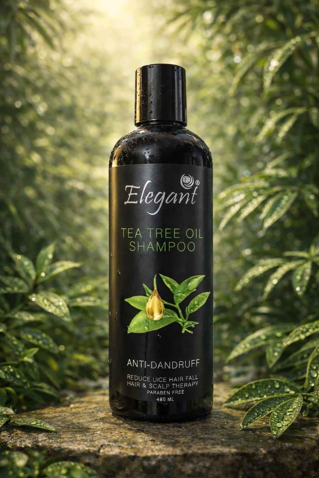Elegant Gentle Daily Shampoo (480 ml) Order Elegant Tea Tree Oil Shampoo Online For 1KD in Kuwait