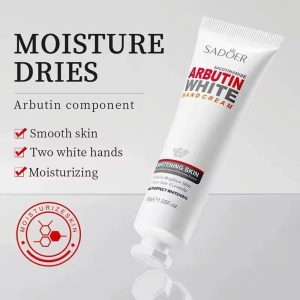 Shop SADOER Arbutin White Hand Cream Online For 1KD in Kuwait